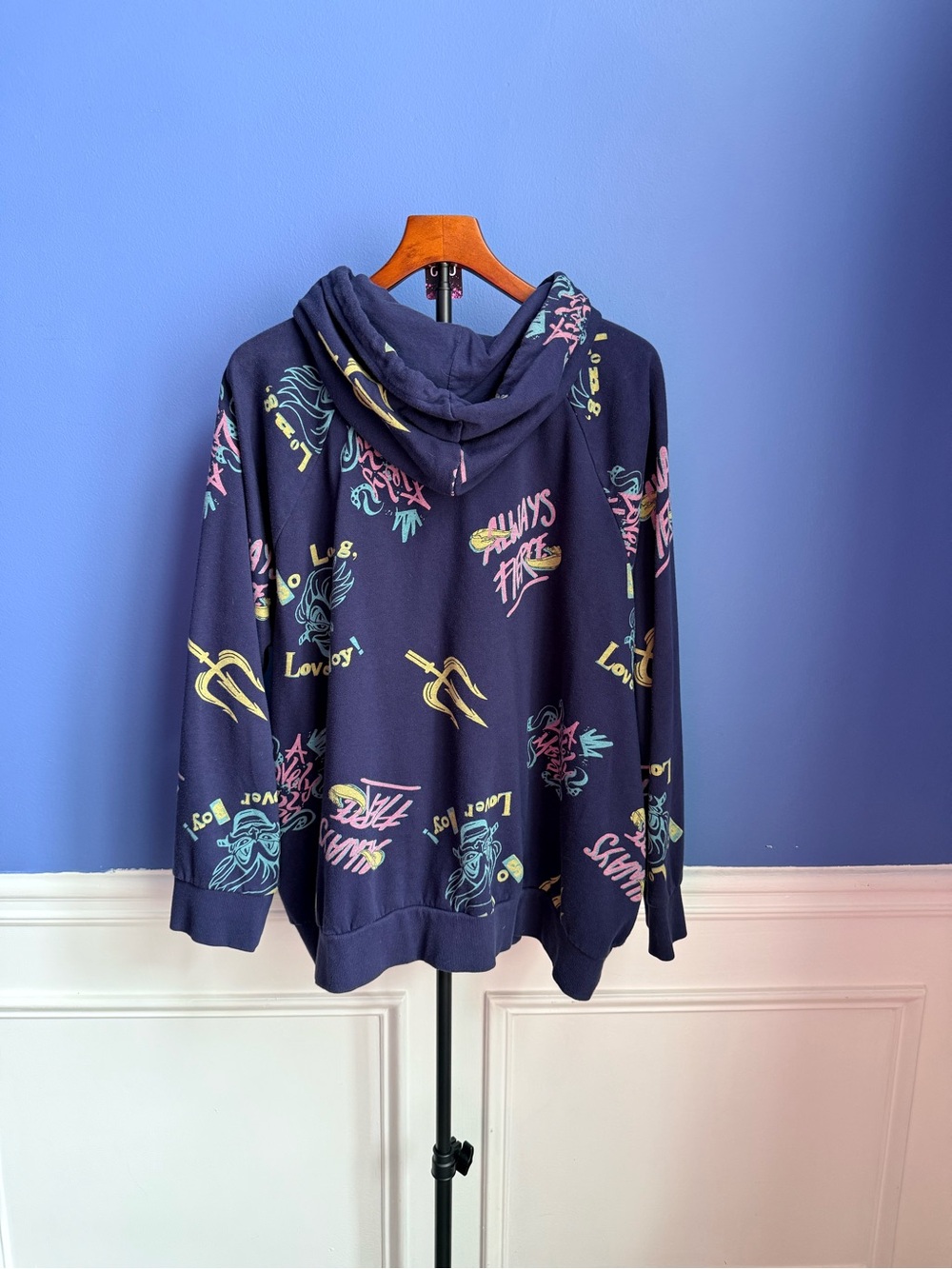 Disney Villains Navy Hooded Jacket - Picture 3 of 3